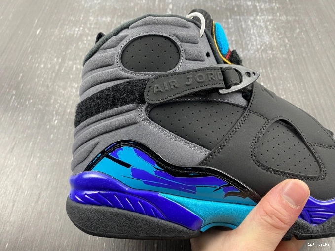 1st Kicks Shoes Retro 305381-025 8 Aqua Jordan (2015) 0817